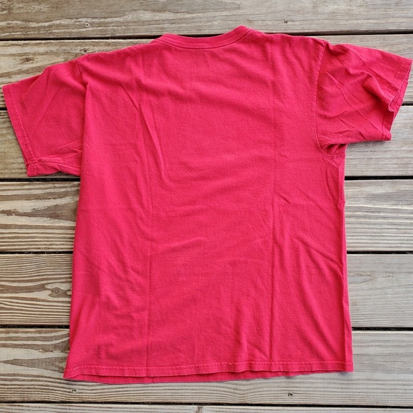 Warner Bros. Big Bang Theory Bazinga Red T-Shirt Large - Picture 2 of 3